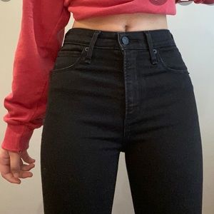 Abercrombie Simone High Rise Super Skinny Jeans